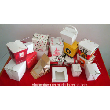 Papierkiste / Snackbox / Sandwichbox / Nudelbox